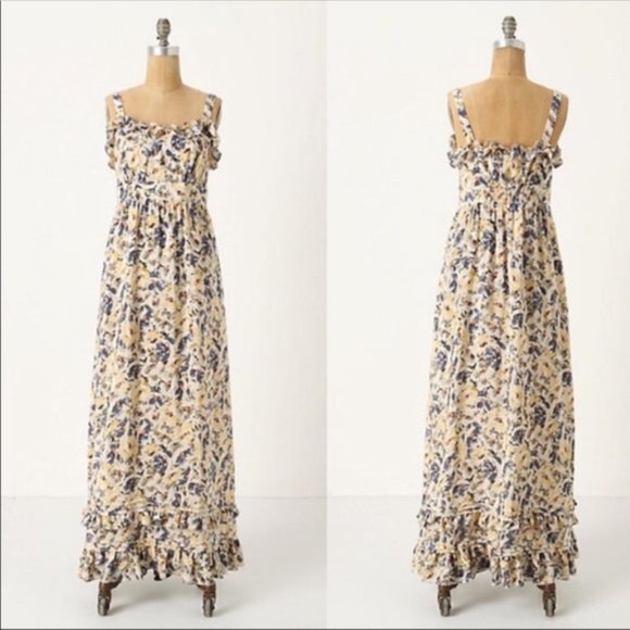 Anthropologie Dresses & Skirts - Antrho Moulinette Soeurs floral maxi dress